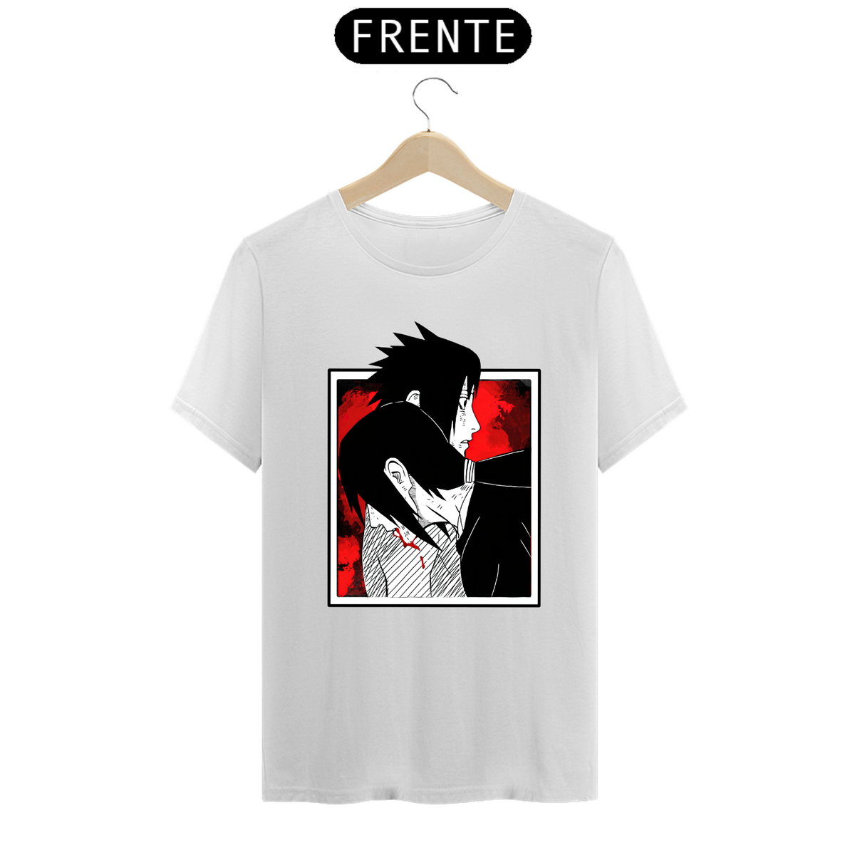 Nome do produto: Camiseta - Sasuke & Itachi (Naruto Shippuden)