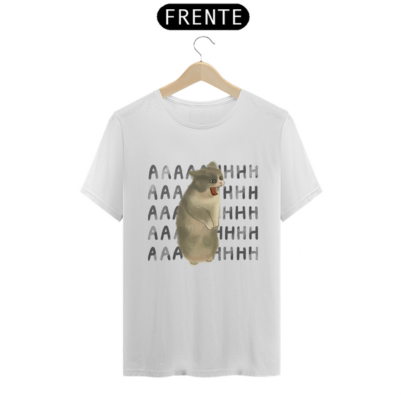 Camiseta - Screaming Cat