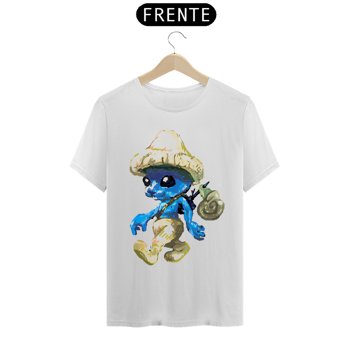 Nome do produto: Camiseta - Smurf Cat