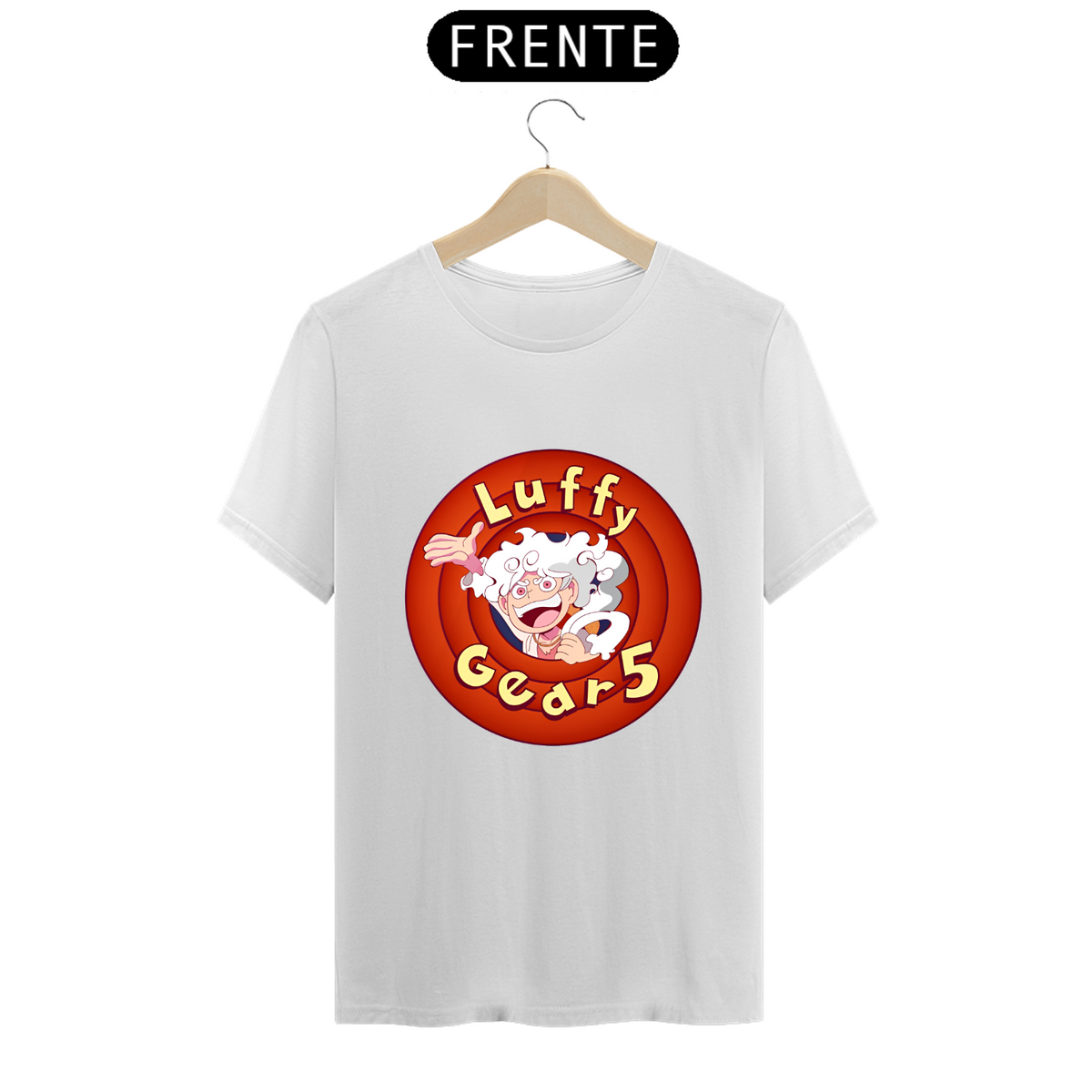 Nome do produto: Camiseta - Luffy Gear 5 (One Piece)