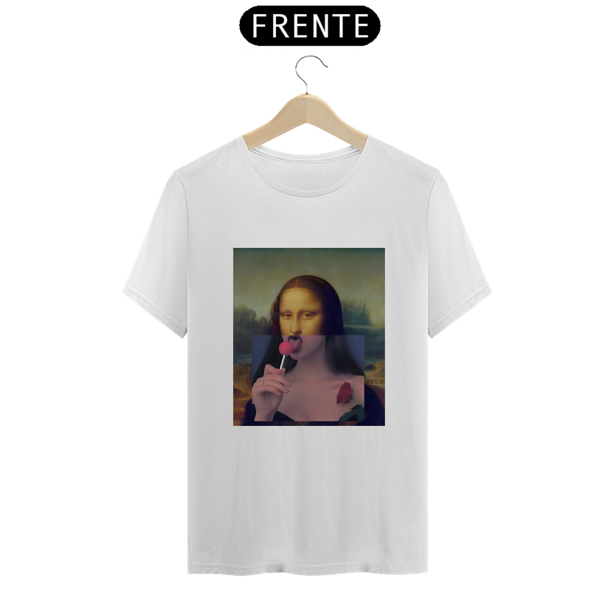 Nome do produto: Camiseta - Monalisa 