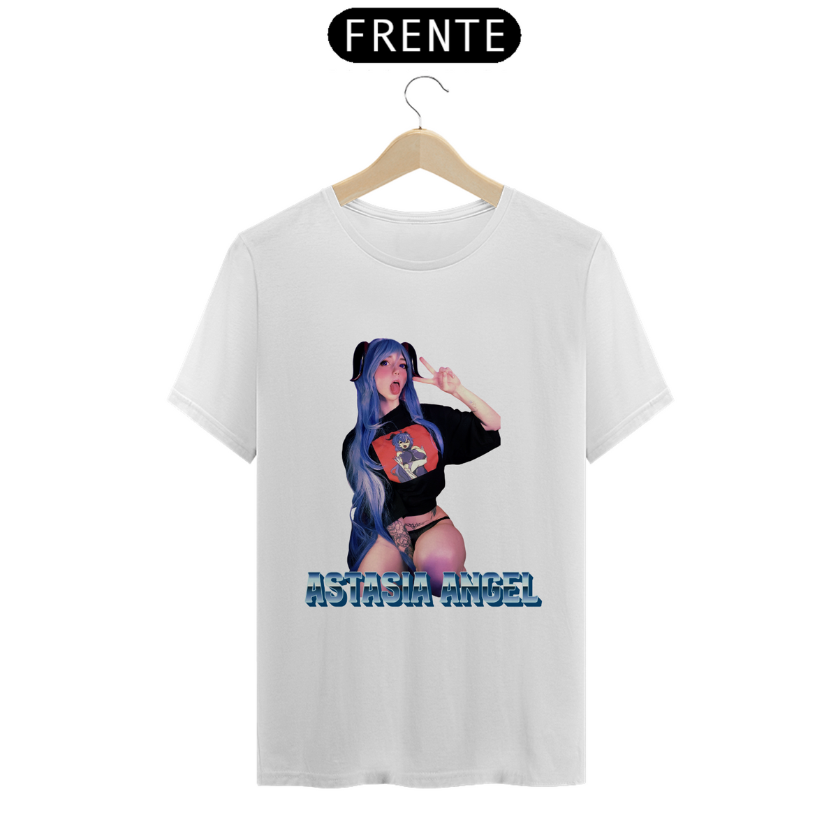 Nome do produto: Camiseta - AstasiaAngel x Ganyu