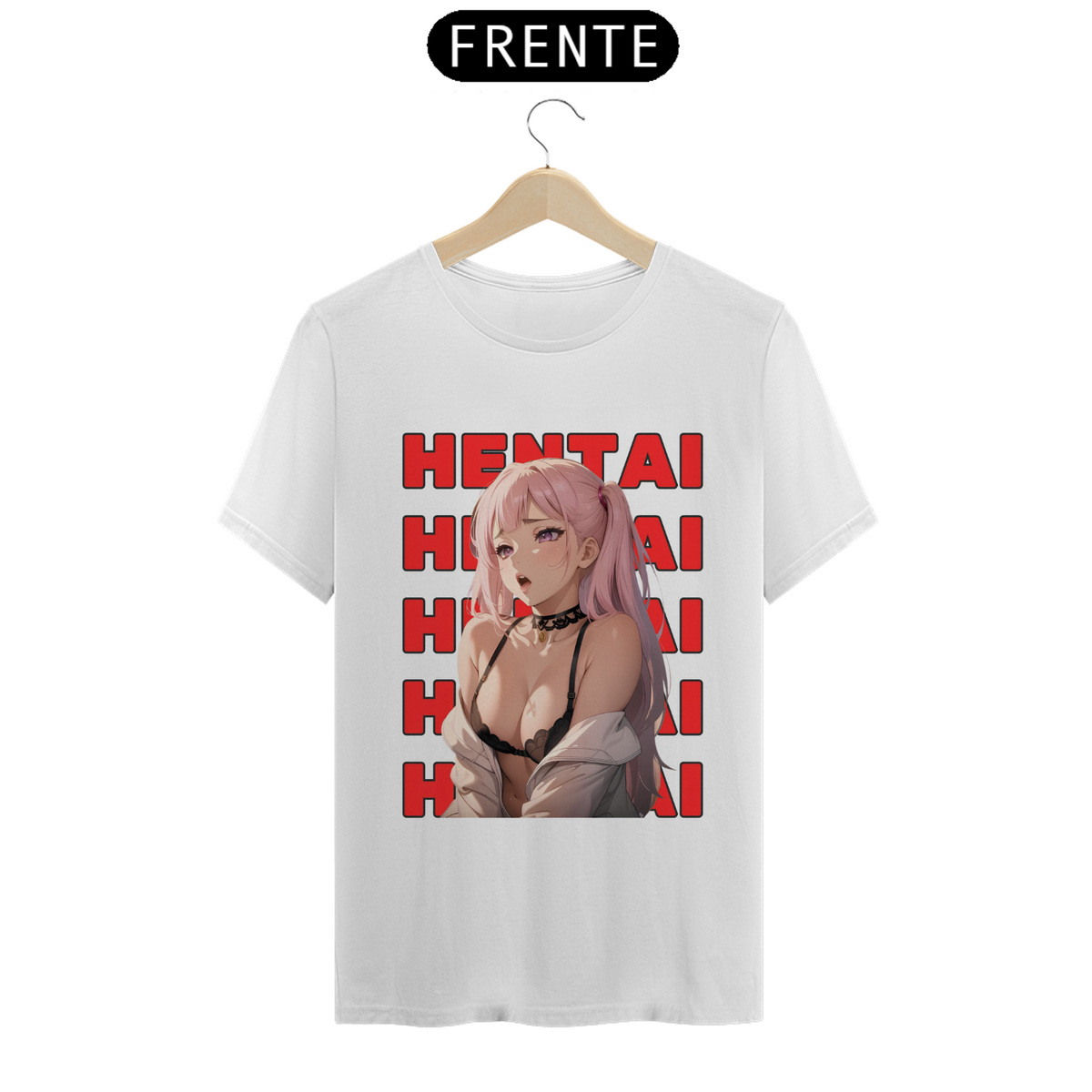 Nome do produto: Camiseta - Sexy Waifu Hentai