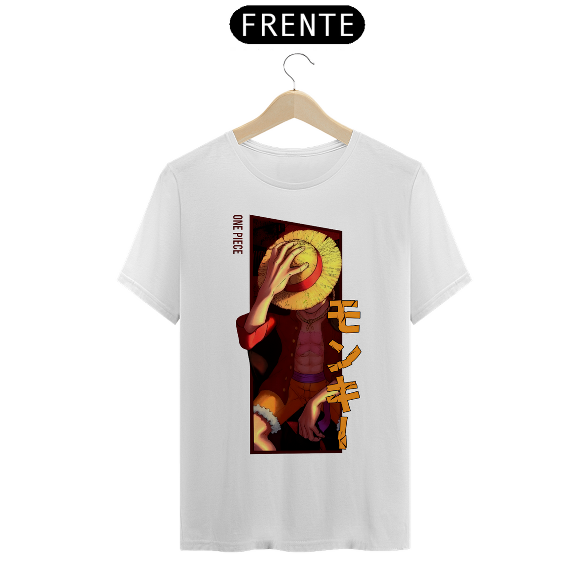 Nome do produto: Camiseta - Luffy (One Piece)