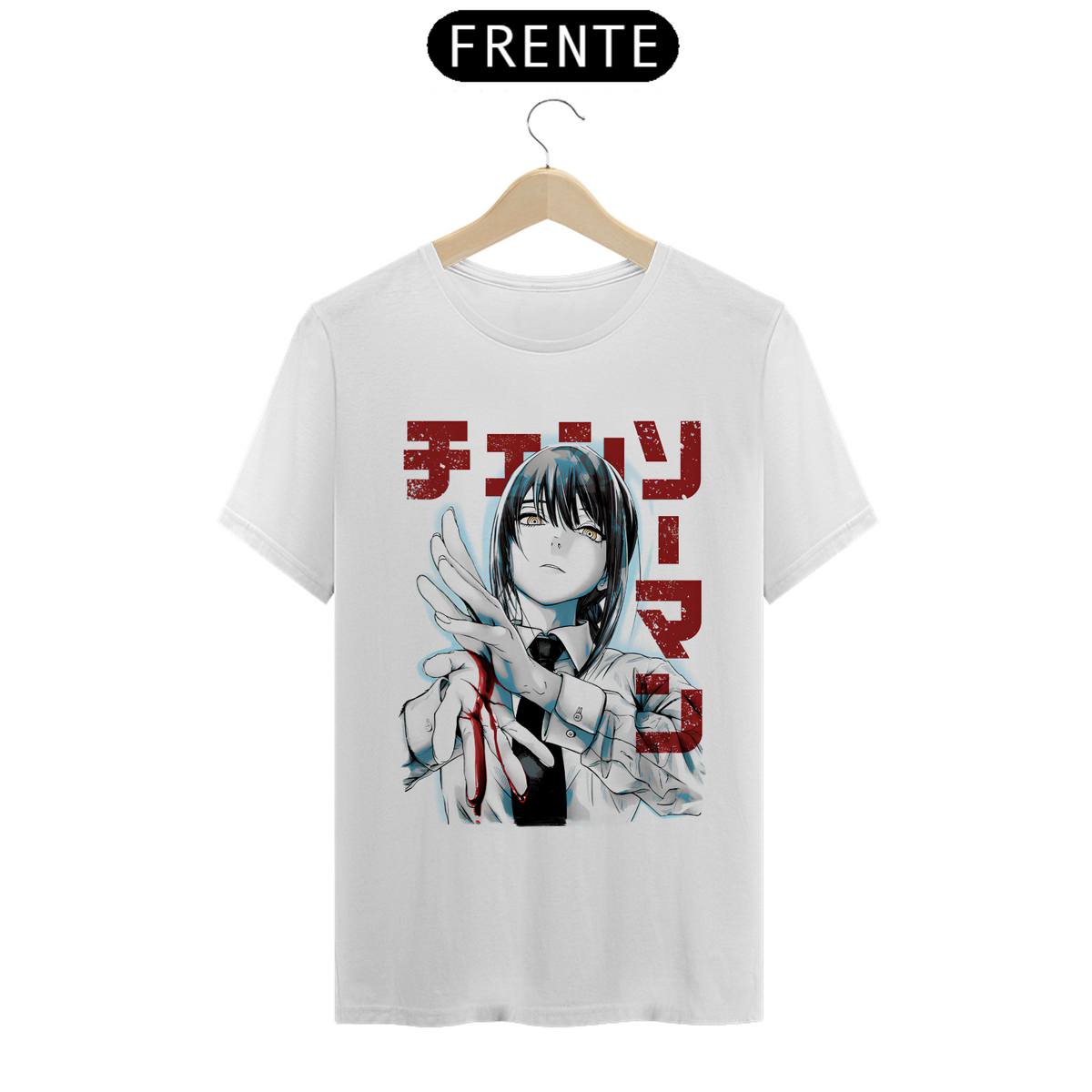 Nome do produto: Camiseta - Makima (Chainsaw Man)