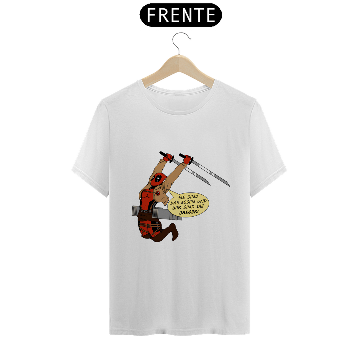 Nome do produto: Camiseta - Attack on Merc