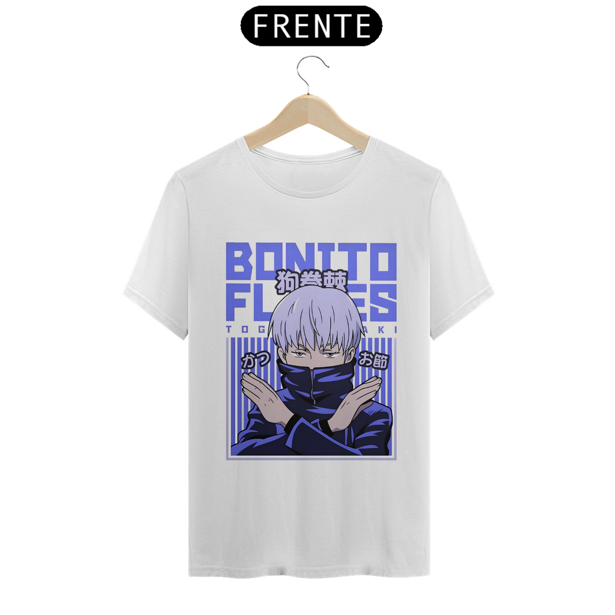 Nome do produto: Camiseta - Toge Inumaki (Jujutsu Kaisen)