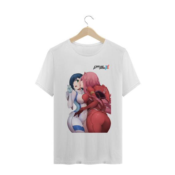 Camisa - Zero Two & Ichigo (Darling in the Franxx)