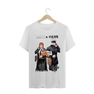 Nome do produtoCamisa - Chainsaw Man x Jujutsu Kaisen