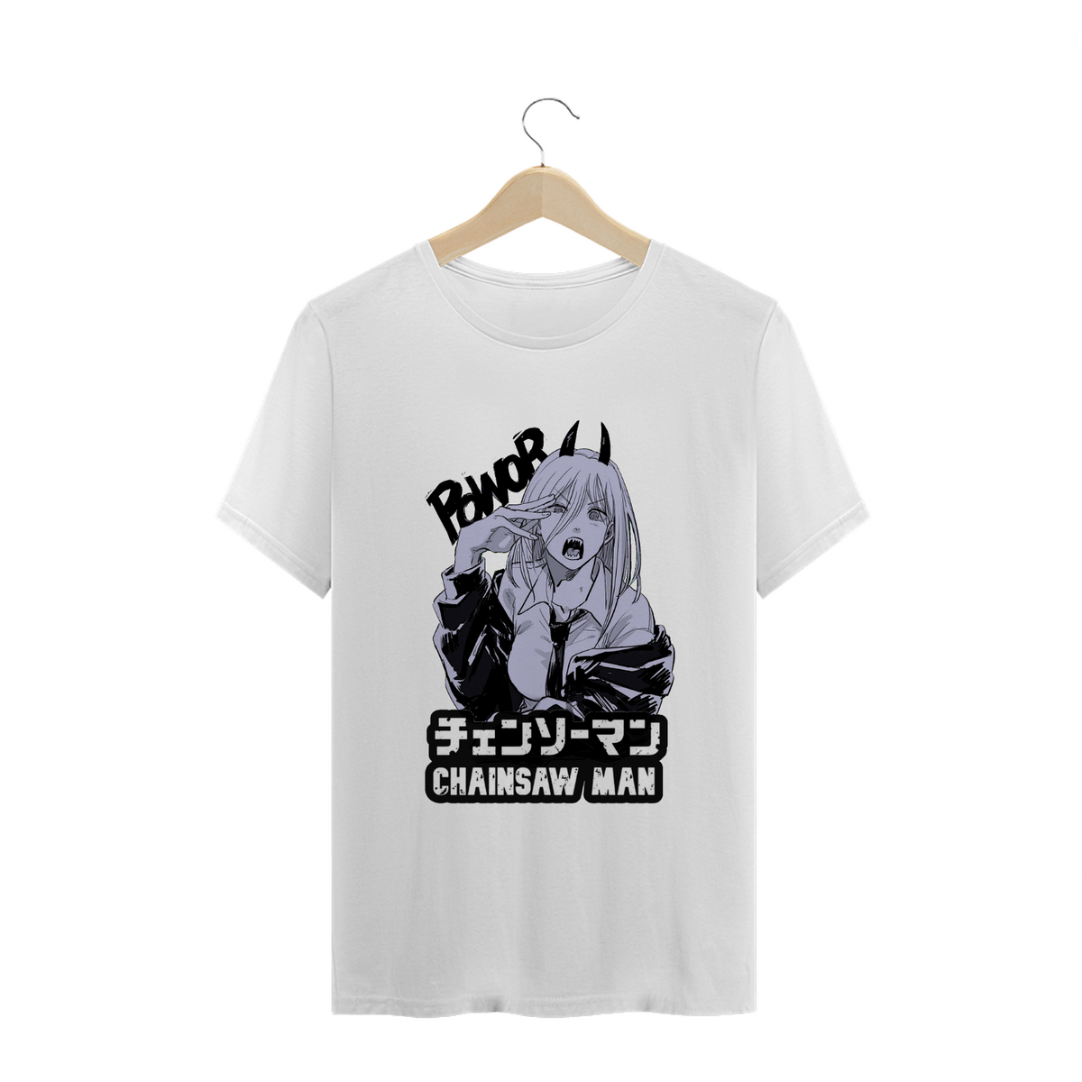 Nome do produto: Camisa - Power POWOR Pose (Chainsaw Man)