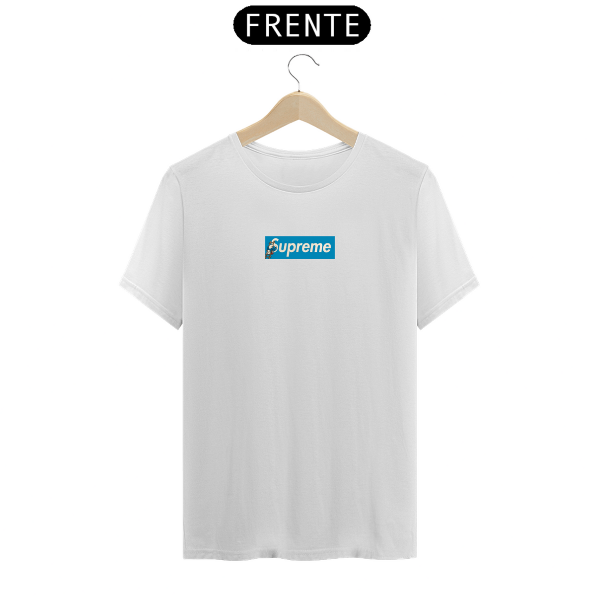 Nome do produto: Camiseta - Supreme x Smurf\'s