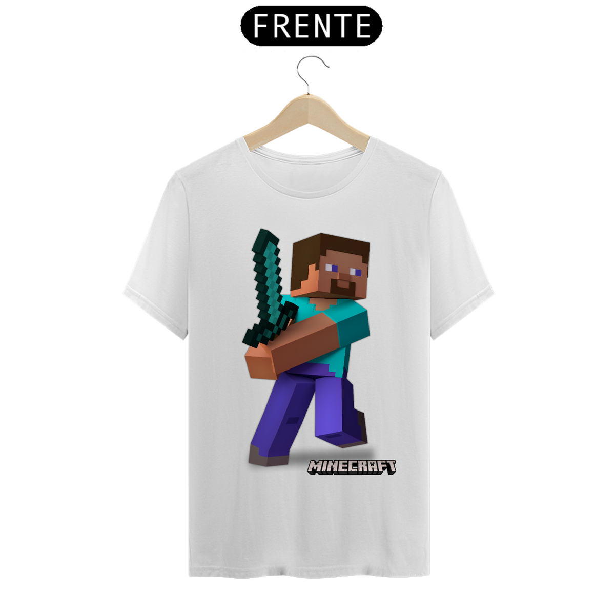 Nome do produto: Camiseta - Minecraft