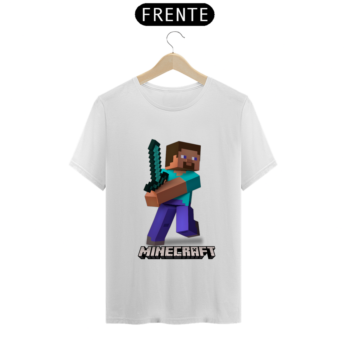 Nome do produto: Camiseta - Minecraft