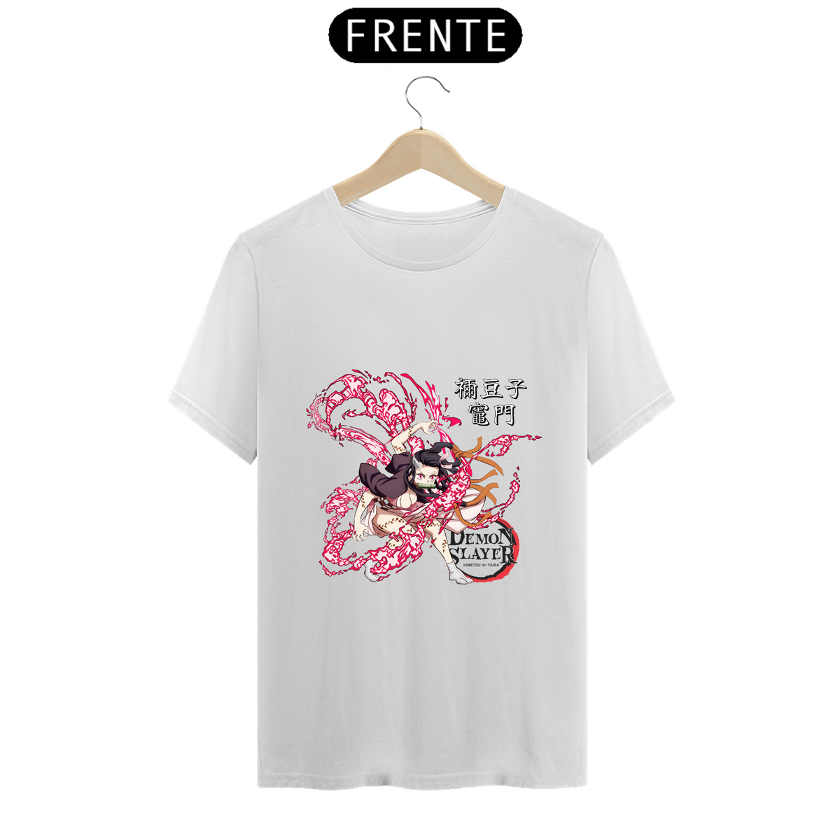 Nome do produto: Camiseta - Nezuko Kamado (Demon Slayer)