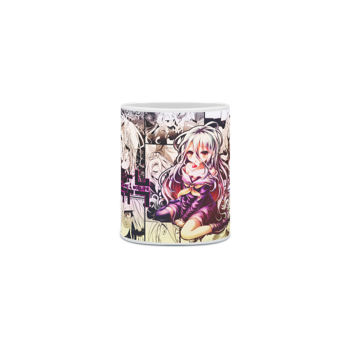 Nome do produto: Caneca - Shiro (No Game, No Life)