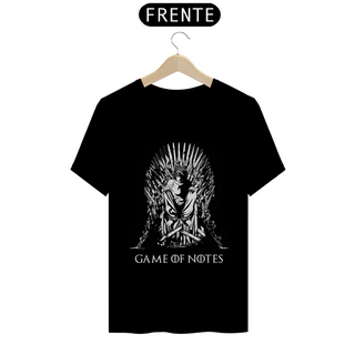 Nome do produtoCamiseta - Game of Notes