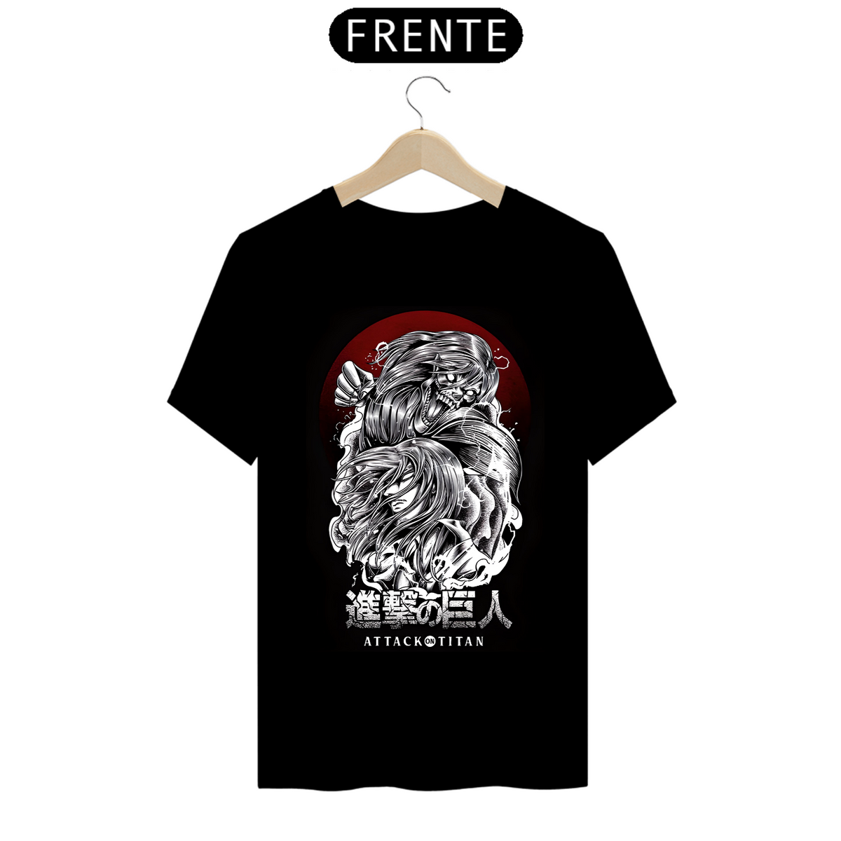 Nome do produto: Camiseta - Eren Yeager (Attack on Titan)