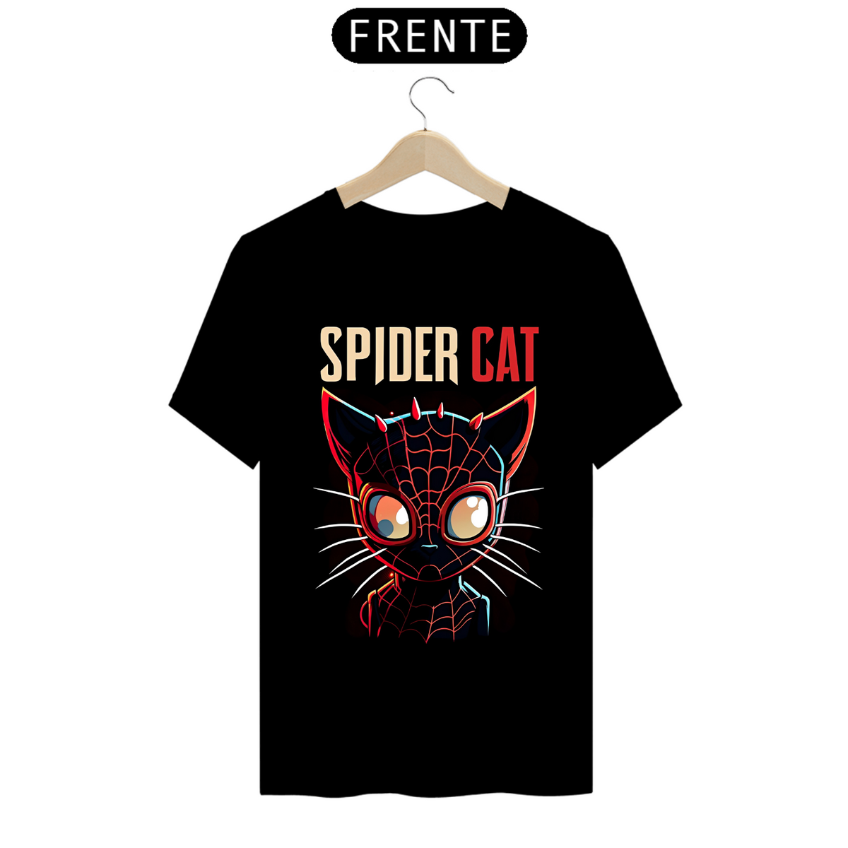 Nome do produto: Camiseta - SpiderCat 