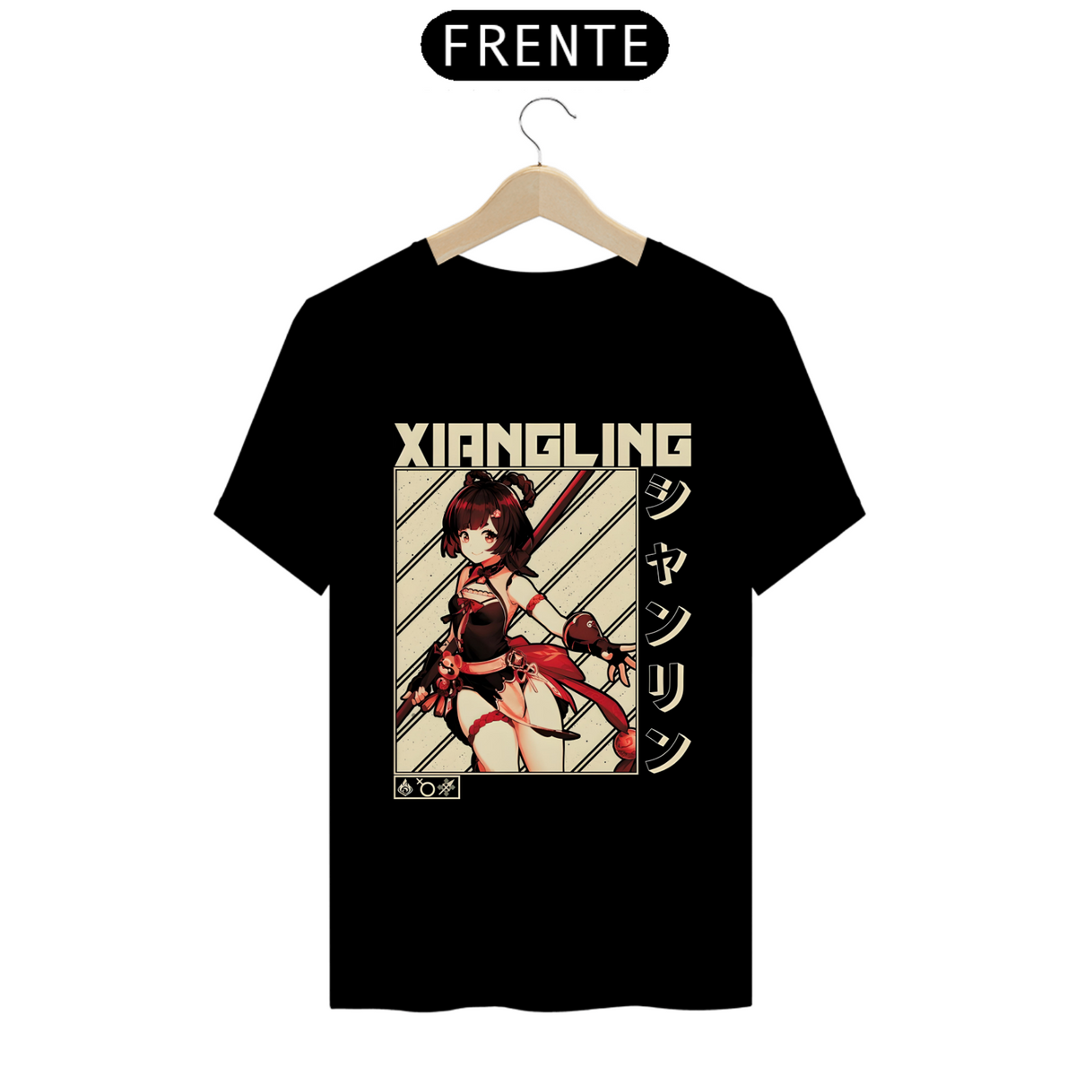 Nome do produto: Camiseta - Xiangling (Genshin Impact)