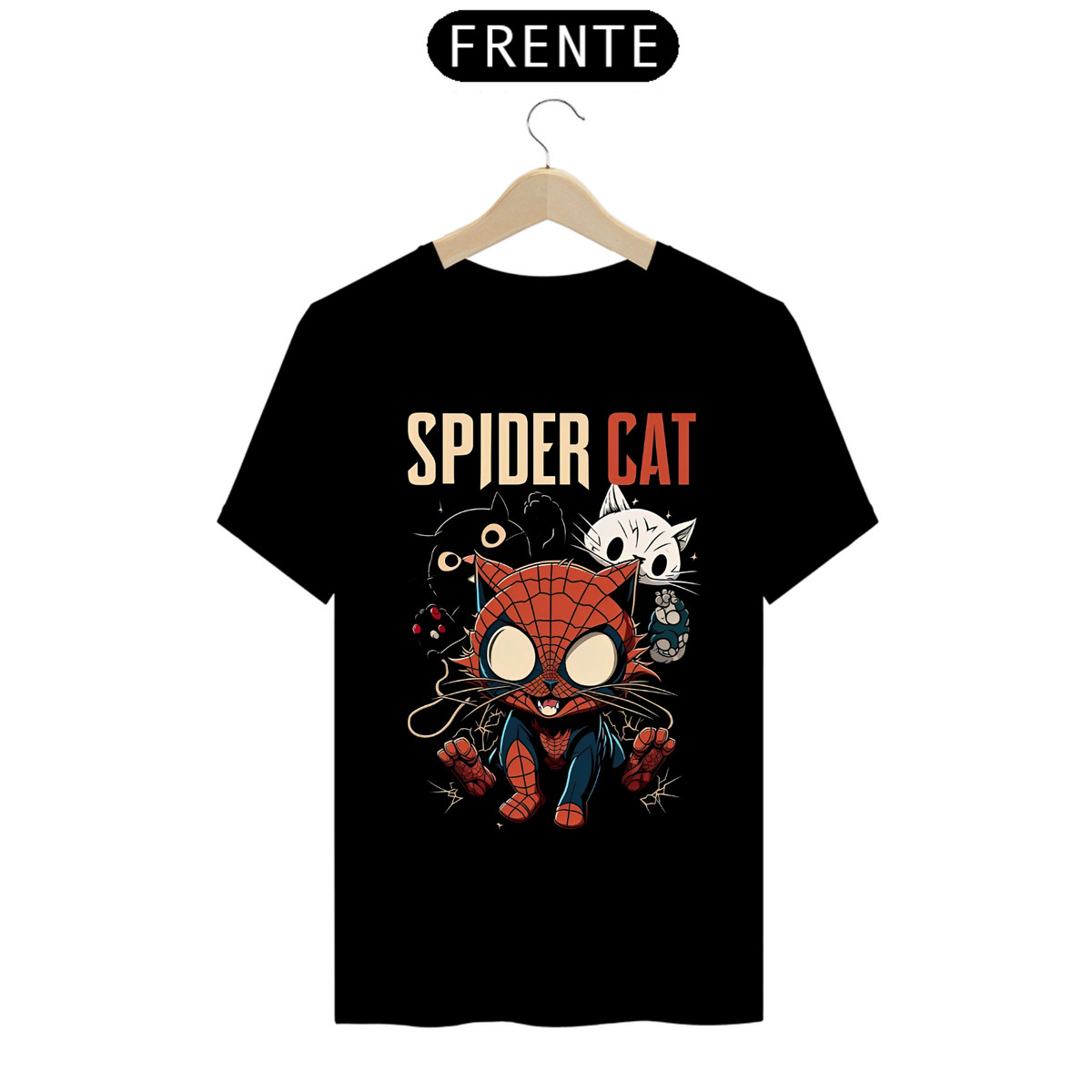 Nome do produto: Camiseta - Spider Cat