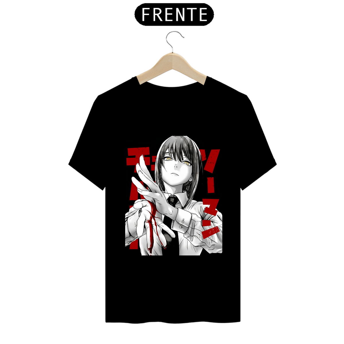 Nome do produto: Camiseta - Makima (Chainsaw Man)