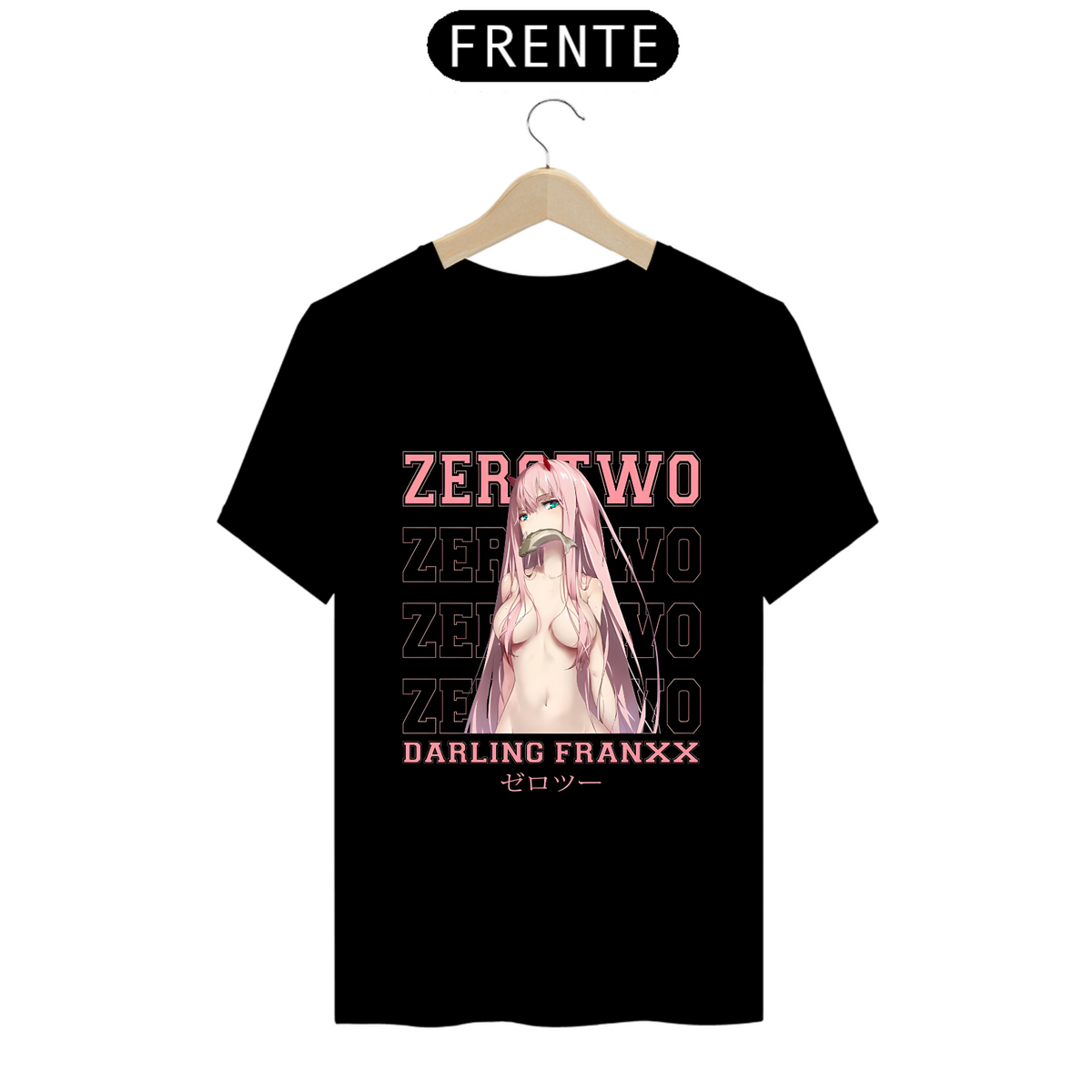 Nome do produto: Camiseta - Zero Two (Darling in the Franxx)