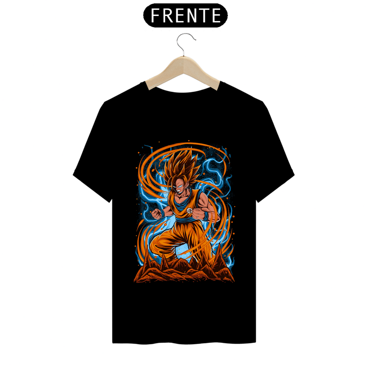 Nome do produto: Camiseta - Goku Super Saiyajin (Dragon Ball Z)