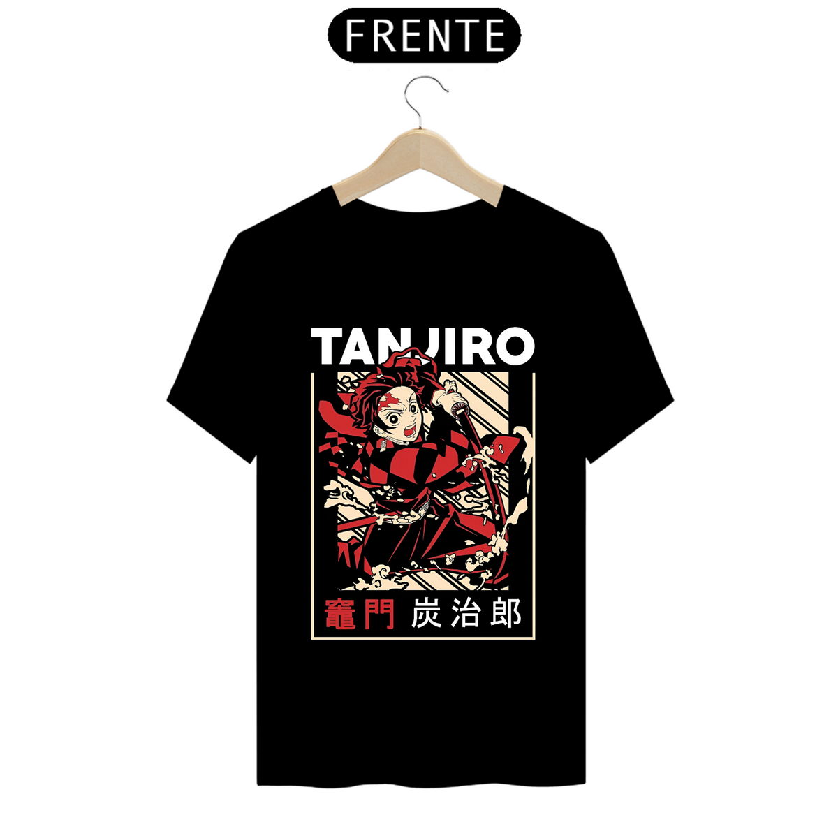 Nome do produto: Camiseta - Tanjiro Kamado (Demon Slayer)