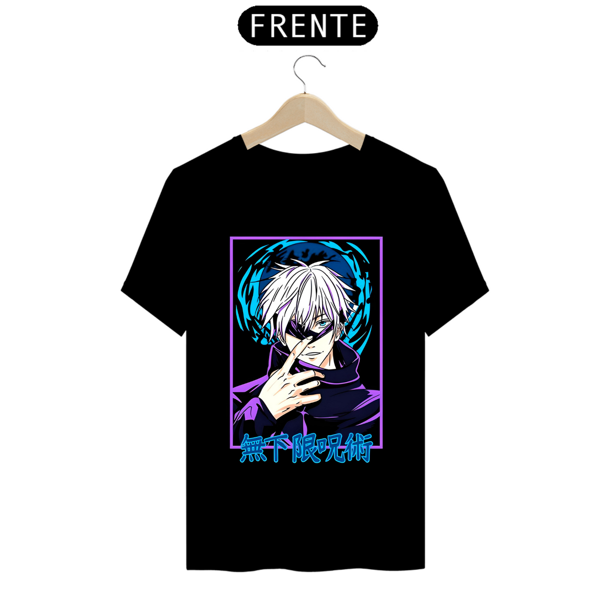 Nome do produto: Camiseta - Satoru Gojo (Jujutsu Kaisen)