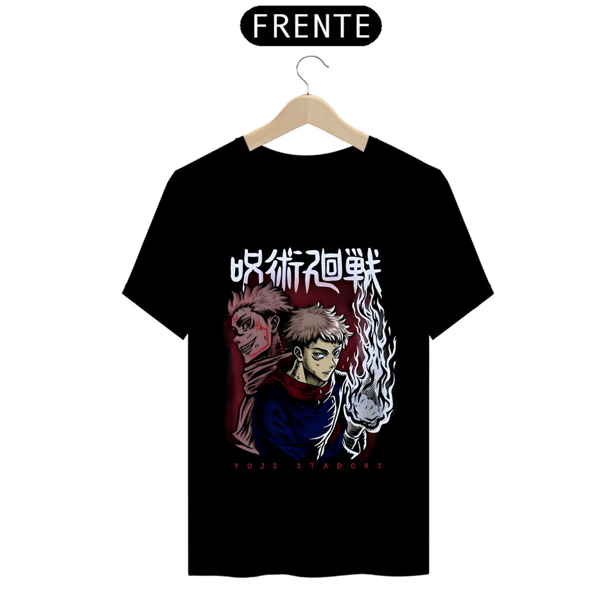 Nome do produto: Camiseta - Sukuna x Itadori (Jujutsu Kaisen)