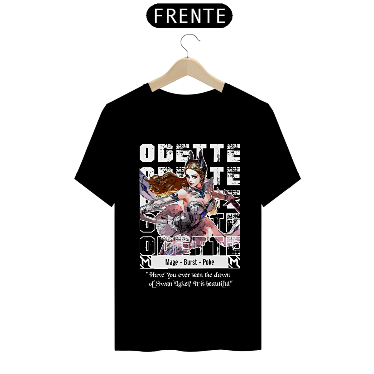 Nome do produto: Camiseta - Odette (Mobile Legends)