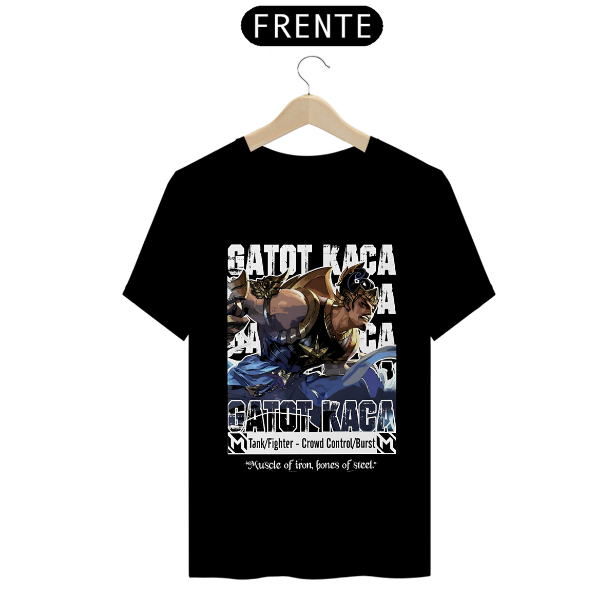 Nome do produto: Camiseta - GatotKaca (Mobile Legends)