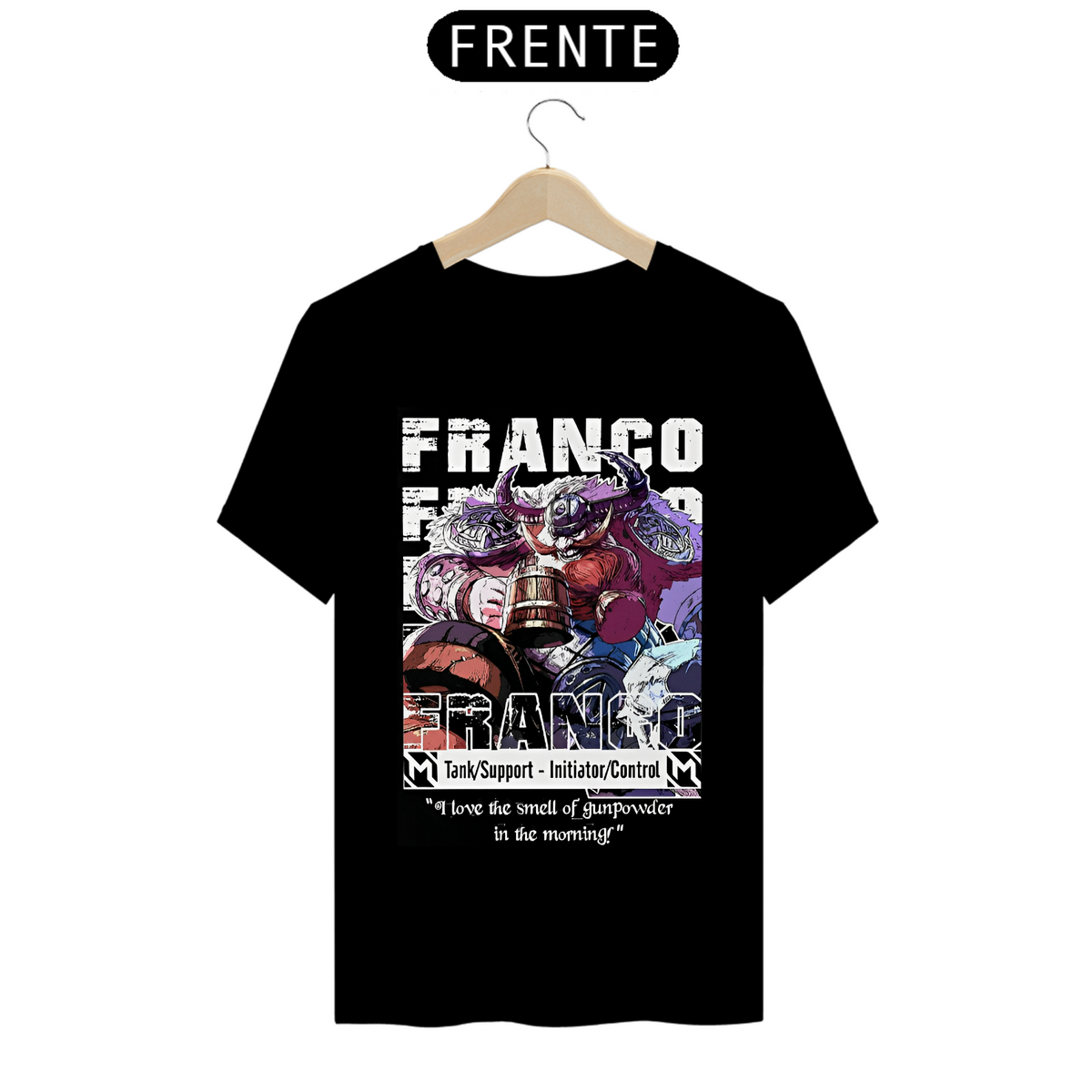 Nome do produto: Camiseta - Franco (Mobile Legends)