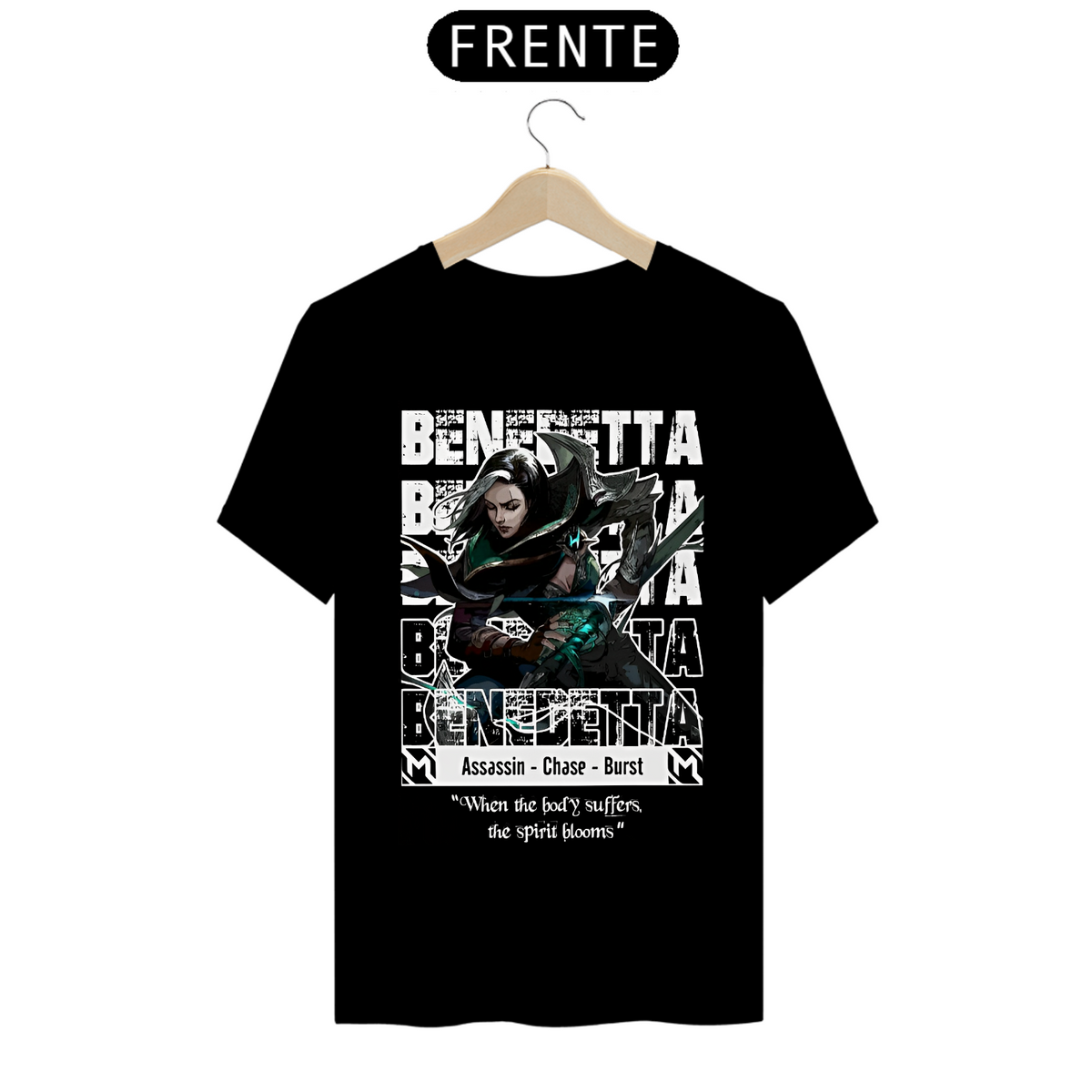 Nome do produto: Camiseta - Benedetta (Mobile Legends)