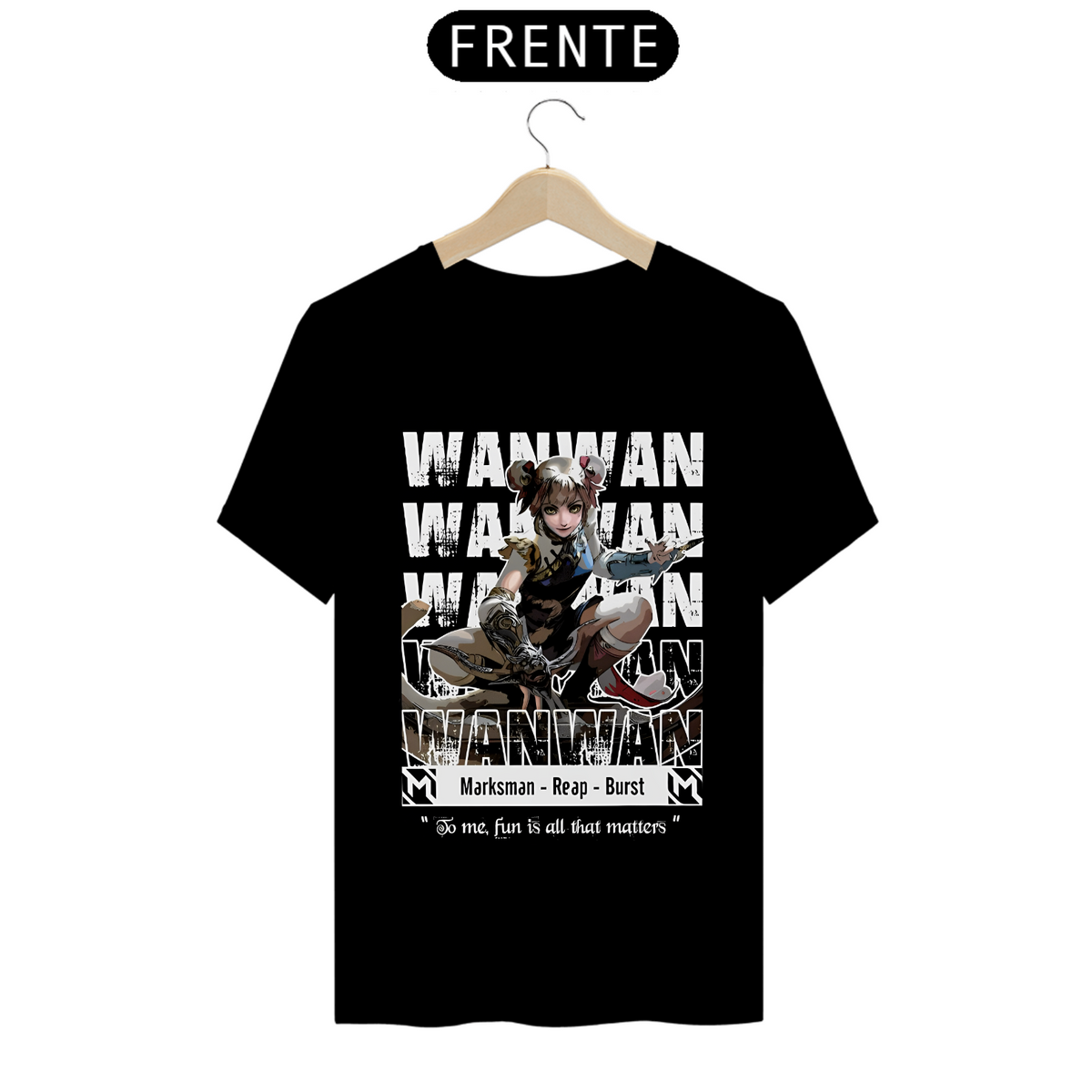 Nome do produto: Camiseta - Wanwan (Mobile Legends)