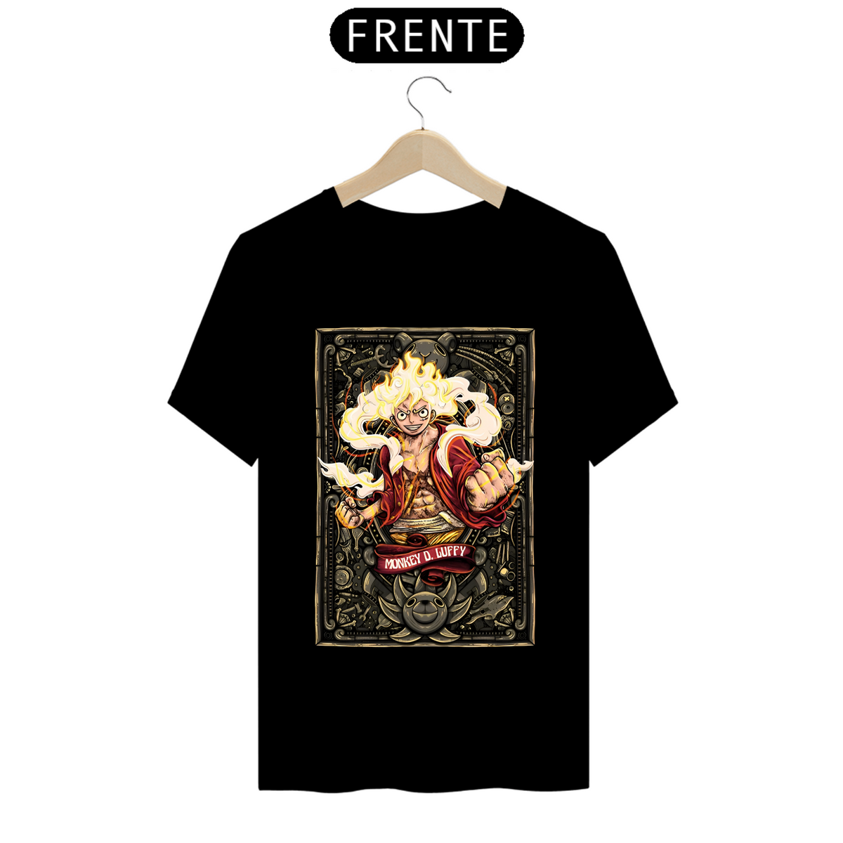 Nome do produto: Camiseta - Luffy Gear 5 (One Piece)