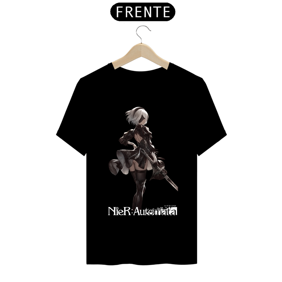 Nome do produto: Camiseta - 2B (Nier Automata)