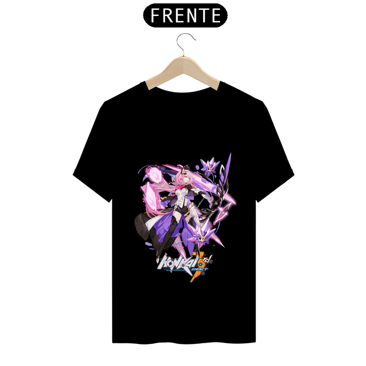 Nome do produto: Camiseta - Elysia Stigma (Honkai Impact 3rd)