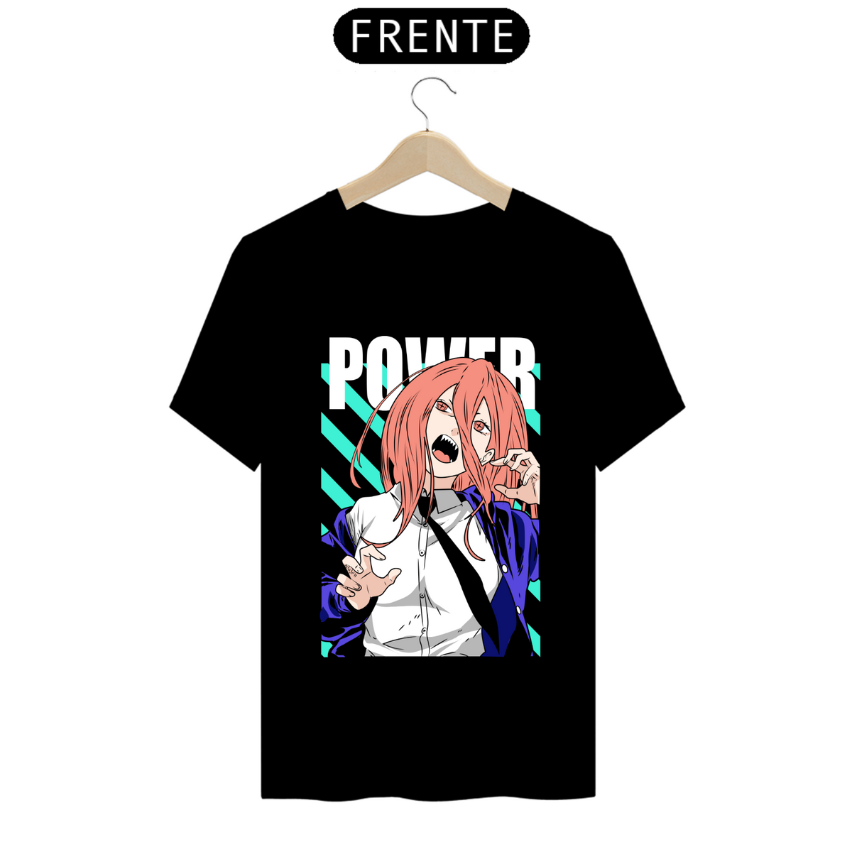 Nome do produto: Camiseta - Power (Chainsaw Man)