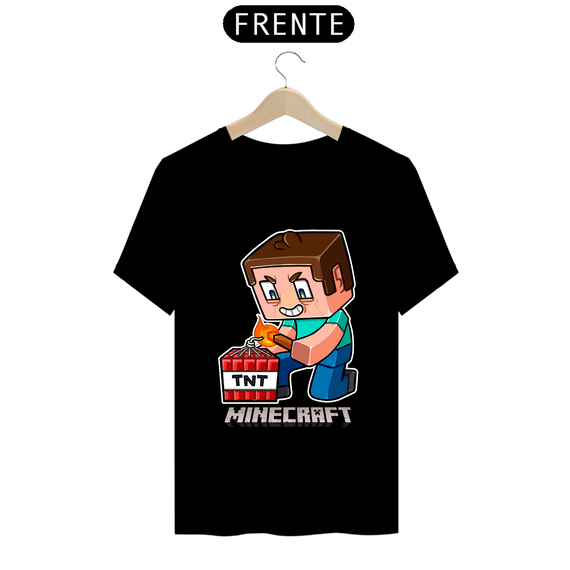 Camiseta - TNT Steve (Minecraft)