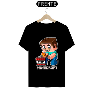 Nome do produtoCamiseta - TNT Steve (Minecraft)