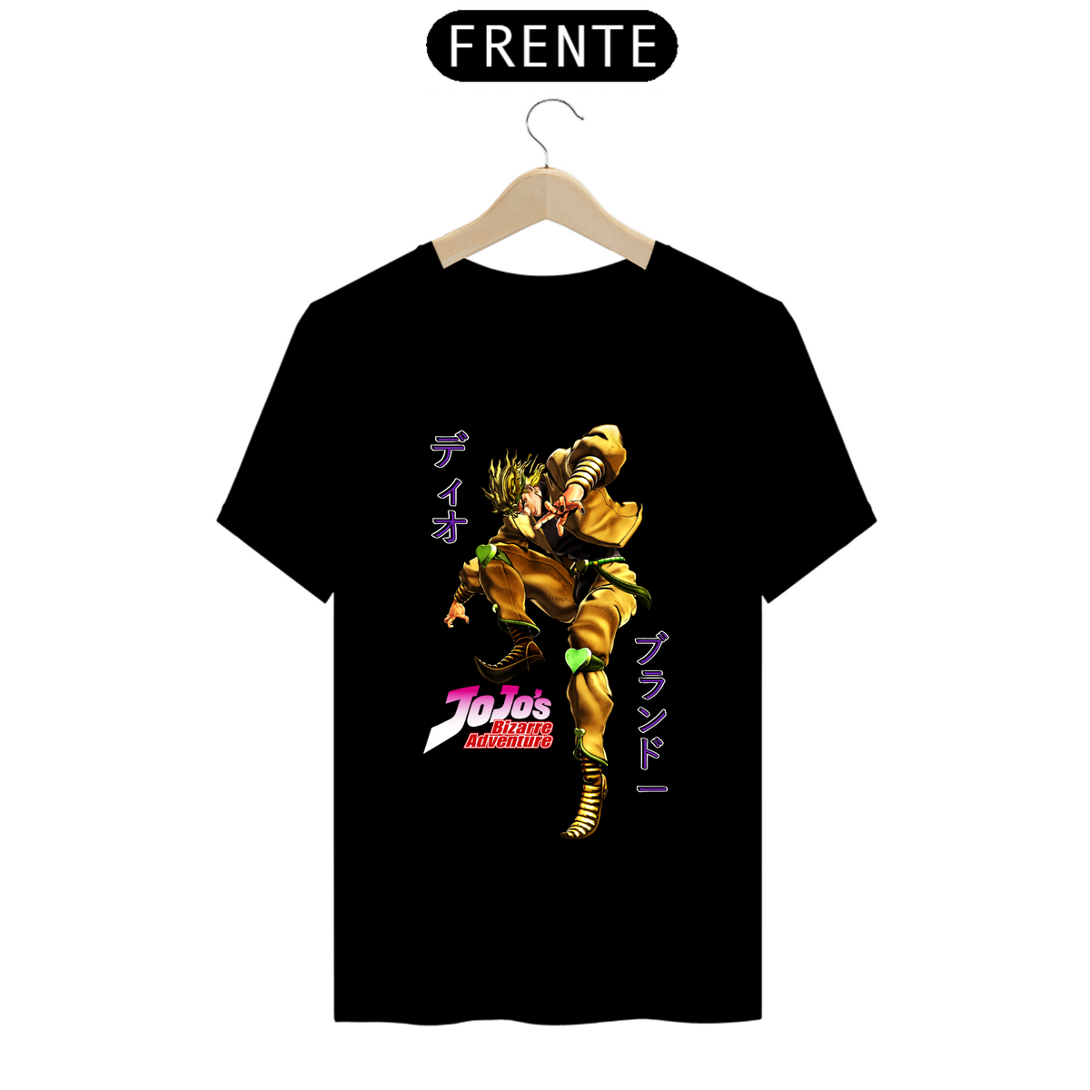 Nome do produto: Camiseta - Dio Brando (Jojo\'s Bizarre Adventure)