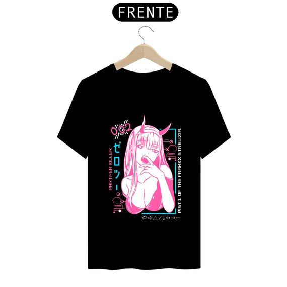 Camiseta - Zero Two (Darling in the Franxx)