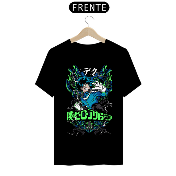 Camiseta - Izuku Midoriya (My Hero Academia)