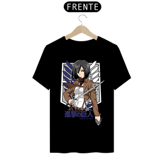 Nome do produtoCamiseta - Mikasa Ackerman (Attack on Titan)