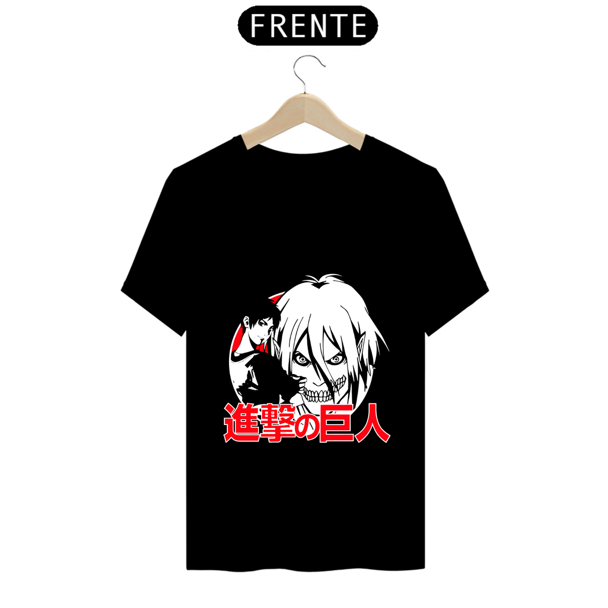 Nome do produto: Camiseta - Eren Yeager (Attack on Titan)