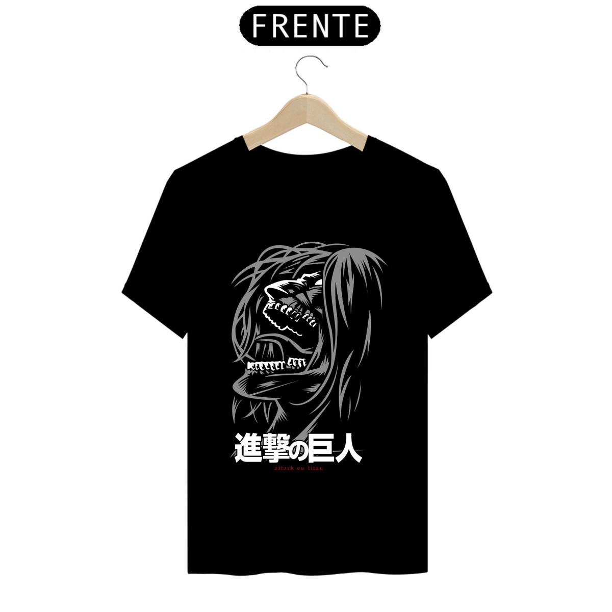 Nome do produto: Camiseta - Titã de Ataque (Attack on Titan)