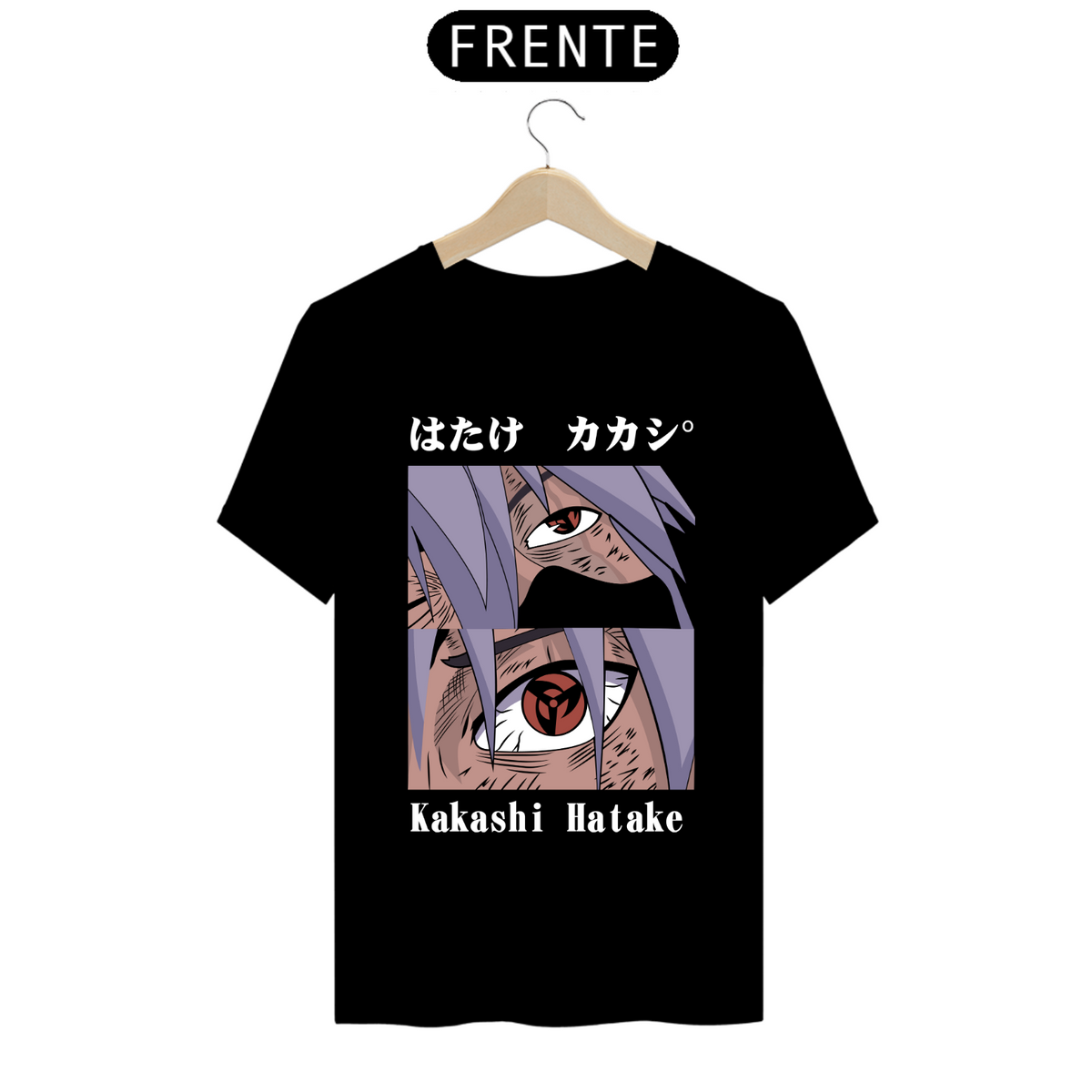 Nome do produto: Camiseta - Kakashi Hatake (Naruto)