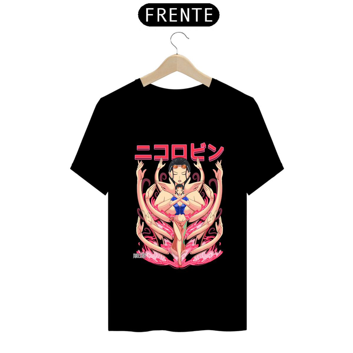 Nome do produto: Camiseta - Nico Robin (One Piece)