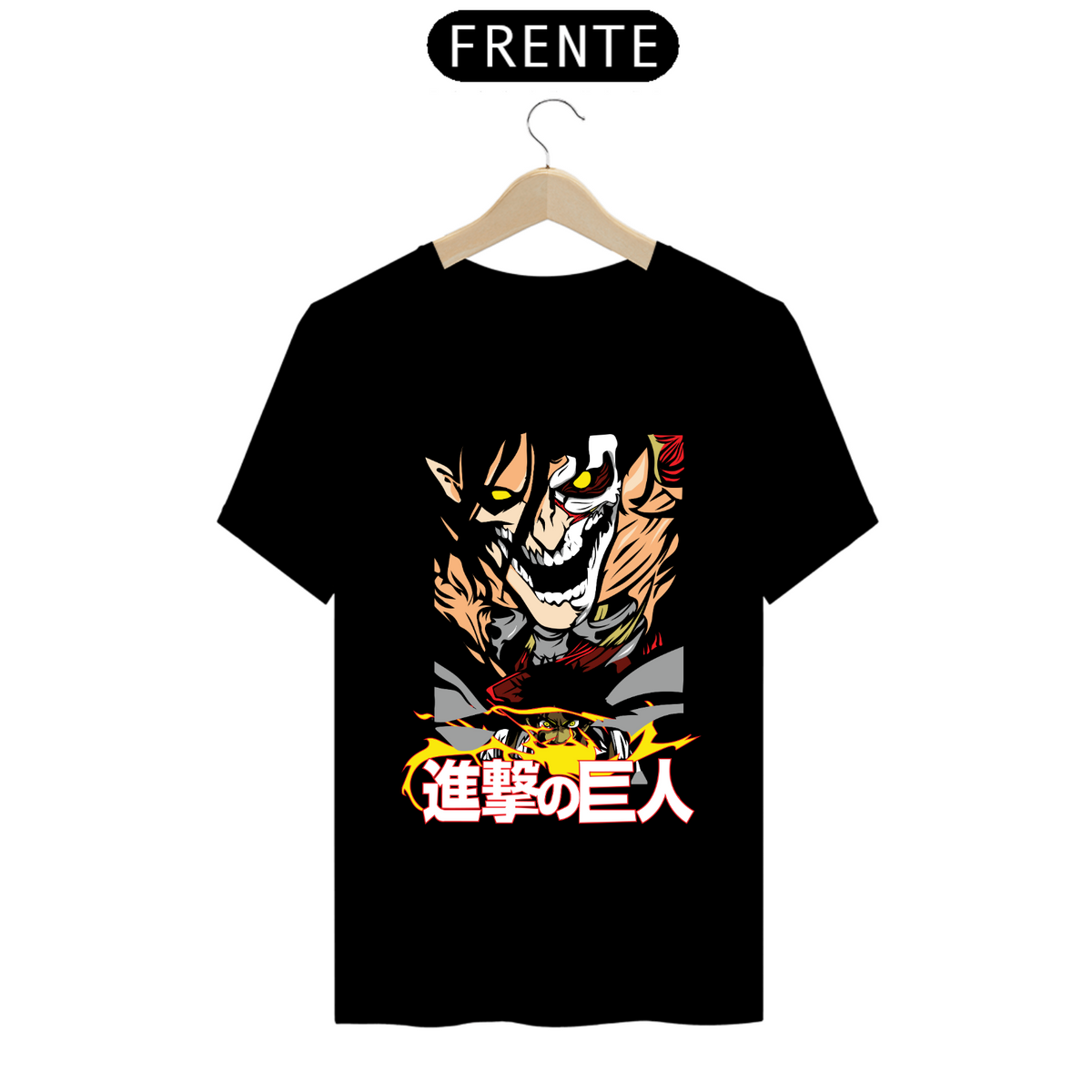 Nome do produto: Camiseta - Titã de Ataque (Attack on Titan)